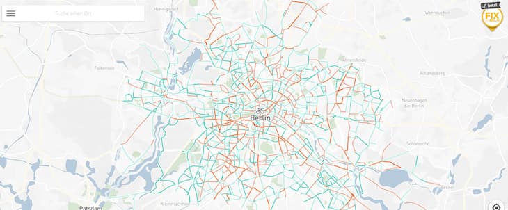 Radinfrastruktur: Fix my Berlin